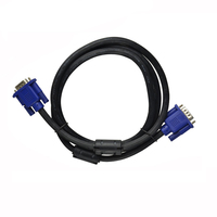 Câble coaxial VGA SIPU 1M 1.5M 2M 1080p avec connecteurs dorés, blindé, gaine PVC, mâle-mâle pour PC, HDTV, ordinateur, audio/vidéo