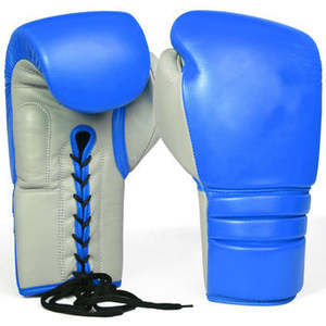 Gants de boxe professionnels en cuir pour adultes Logo personnalisé Kickboxing Sportswear - Product Image 5