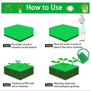 K11 fabbrica riutilizzabile diretta piante da coltivare borse da giardino sacchetti di stoccaggio <span class=keywords><strong>per</strong></span> l'<span class=keywords><strong>orto</strong></span> biologico giardinaggio sacchetti di coltivazione - Product Image 5