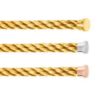 Boucles en forme de U/huit, bracelets, cordes en acier de haute qualité en gros, taille L, pour la fabrication de bijoux