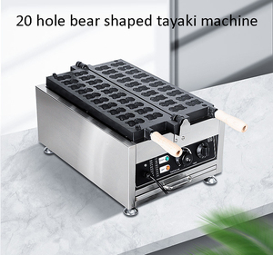 Máquina para hacer gofres con forma de oso, 20 unidades - Product Image 4