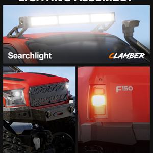 SJY-HB-P10A13 12KM/h Rock Crawler Car 2.4GHz 1/10 Scale 4WD <b>Radio</b> Control Climbing Car Toys for Children's Gifts - Product Image 4