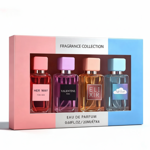 Set Regalo di 4 Profumi da Donna, 20ml Ciascuno, Fragranze Dolci e Fresche di Lunga Durata per Vacanze, Appuntamenti e Feste - Product Image 2