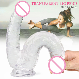 Dildo de Doble Extremo Realista para Principiantes, Dildo de Silicona Enorme y Realista, Estimulación del Punto G, Juguetes Sexuales para Adultos Orgásmicos - Product Image 3
