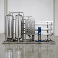 Système de traitement d'eau ultrapure par osmose inverse EDI RO industriel, productivité de 5000 L/heure, garantie 1 an, pour l'électronique semi-conductrice