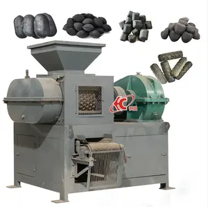 Máquina de prensa de bolas de briquetes de carvão de magnésio para uso industrial de venda quente