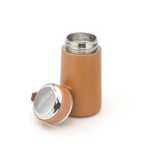 Metal personalizar vaso Termos De Agua gimnasio botella de agua tazas de acero inoxidable para el fabricante de viaje flaco blanco con correa - Product Image 3