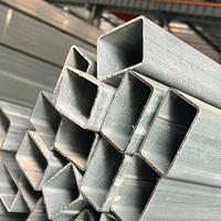 Tubo Cuadrado de Acero Dulce Directo de Fábrica, Tubería Negra para Fabricación de Ingeniería General