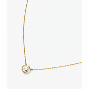 Collar con Diamante Cultivado en Laboratorio - Product Image 1