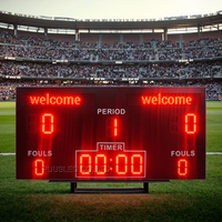 Fabricants d'écrans d'affichage LED à 7 segments pour l'extérieur, tableau de scores de football LED, tableau de scores numérique LED pour les sports