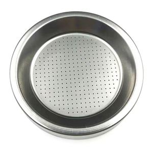 Stainless Steel <b>Coffee</b> Powder Bowl Precision Powder Slot Extraction <b>Filter</b> Powder Basket Etching for <b>Coffee</b> Machine - Product Image 6