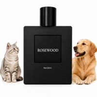 Spray Parfumé pour Animaux 50ml Bois de Rose Désodorisant Parfum Boisé pour Chiens et Chats Longue Durée Fraîcheur Toilettage Toutes Saisons Intérieur