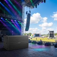 Subwoofer professionnel passif DEKEN Club 218B 5600W Peak, double 18 pouces, système audio pour concerts
