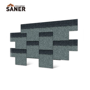 Bardeaux d'asphalte en fibre <span class=keywords><strong>de</strong></span> verre gothique gris direct d'usine Matériaux <span class=keywords><strong>de</strong></span> construction multicolores Toiture extérieure résistante à la chaleur - Product Image 3