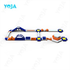 Equipo de parque acuático inflable grande con soporte móvil uso del lago doméstico controlador de nivel de agua de la piscina diversión - Product Image 4