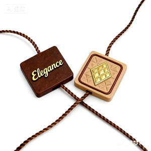 Tùy chỉnh nổi Bạc Logo Đen Nhựa Khóa Con dấu an ninh may thẻ với nylon chuỗi - Product Image 5