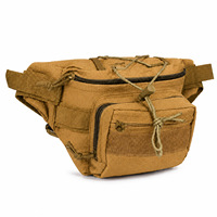 Sac de ceinture tactique de haute qualité pour la chasse, l'escalade et le camping, petit sac banane Molle