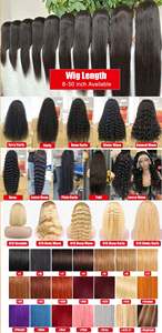 วิกผมยาวแบ<span class=keywords><strong>บ</strong></span>เต็ม HD ไม่มีกาว38 40นิ้ววิกผมมนุษย์แ<span class=keywords><strong>บ</strong></span><span class=keywords><strong>บ</strong></span>มีลูกไม้ด้านหน้าวิกผมลอนยาว - Product Image 5