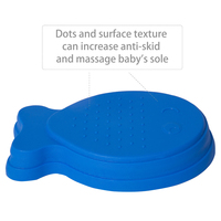 Tremplins sensoriels en forme de poisson enfants intérieur extérieur équilibre jouet d'entraînement favorise la coordination équilibre tremplin