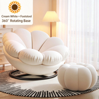 Fauteuil inclinable moderne et pivotant pour balcon, chambre et salon – Modèle Tatami
