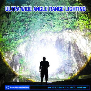 Headlamp Headlight Long Range Rechargeable Waterproof Super Bright <strong>Mining</strong> Lamp Outdoor Household Flashlight Headlamp - Product Image 3
