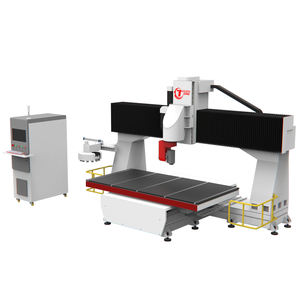 New 5-Axis <strong>CNC</strong> <strong>Router</strong> Syntec Control System High Rigidity Spindle Motor (12kW) <strong>Servo</strong> Driven 1300x2500mm Travel 0.01mm Precision - Product Image 2