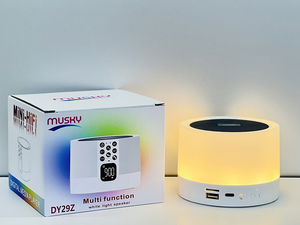 Bán Hot dy29z thông minh <span class=keywords><strong>Bluetooth</strong></span> LED ánh sáng ban đêm loa không dây cảm ứng di động LED Đèn loa di động <span class=keywords><strong>Bluetooth</strong></span> Loa - Product Image 3