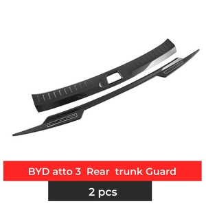Protezione Soglia Porta Auto in ABS Effetto Fibra di Carbonio per BYD Atto3, SUV e Berlina Universali, Personalizzabile OEM, Vendita all'Ingrosso - Product Image 3