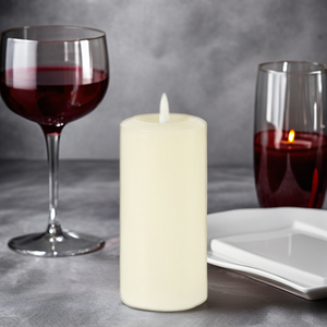 New Arrival Glossy Led <strong>Candles</strong> Home Decoration <strong>White</strong> <strong>Tapered</strong> <strong>Candles</strong> Led With Moving Flame - Product Image 6