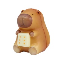 Jouet anti-stress en mousse PU à levée lente Kapibara San 2025, figurine d'animal à presser, directement du fabricant