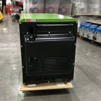 Générateur diesel silencieux de haute qualité 10KW 5KW 12KVA 15KVA à démarrage électrique pour usage domestique, alimentation de secours et chantier de construction