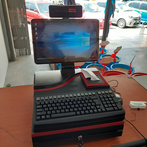 Système POS tout-en-un 15,6 pouces avec clavier, terminal POS, caisse enregistreuse pour magasin de proximité - Product Image 6