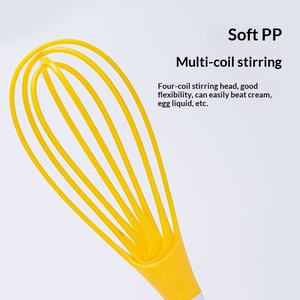 Batteur à œufs manuel pour la maison, <span class=keywords><strong>fouet</strong></span> à crème pour gâteaux, outil de pâtisserie en PP, design à <span class=keywords><strong>manivelle</strong></span> - Product Image 3