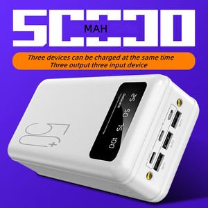 แบตเตอรี่สำรองความจุสูง ชาร์จเร็ว 30000mAh ขายส่งจากโรงงาน แบตเตอรี่สำรอง 50000mAh - Product Image 5