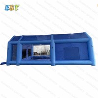 Cabine de peinture gonflable Mobile à vendre, cabine de prière, tente portable, salle de peinture de voiture à vendre