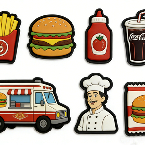 Source Factory Free Artwork 3D Custom Washable Soft Rubber Polyvinyl Chloride Hook Backing Uniform Tag pvc patch - Product Image 1