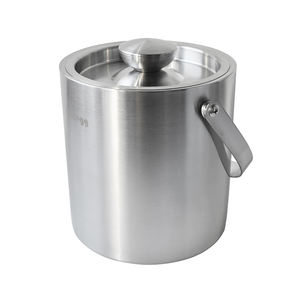 Secchiello per Ghiaccio in Acciaio Inox a Doppia Parete Isolato, Mantiene il Ghiaccio Congelato Più a Lungo, 3 Litri con Coperchio - Product Image 3
