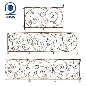 Prima prefabbricato casa decorazione per interni <span class=keywords><strong>ringhiere</strong></span> in ferro battuto usate - Product Image 4