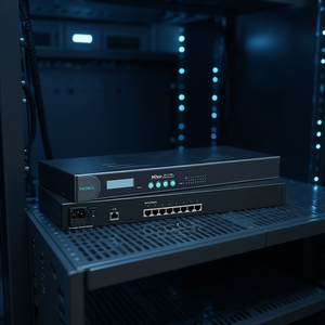 โมซ่า เอ็นพอร์ต 5610-8 เซิร์ฟเวอร์อุปกรณ์ภายนอก 8 พอร์ต ซีเรียลอีเธอร์เน็ต เครือข่ายอุตสาหกรรม - Product Image 2