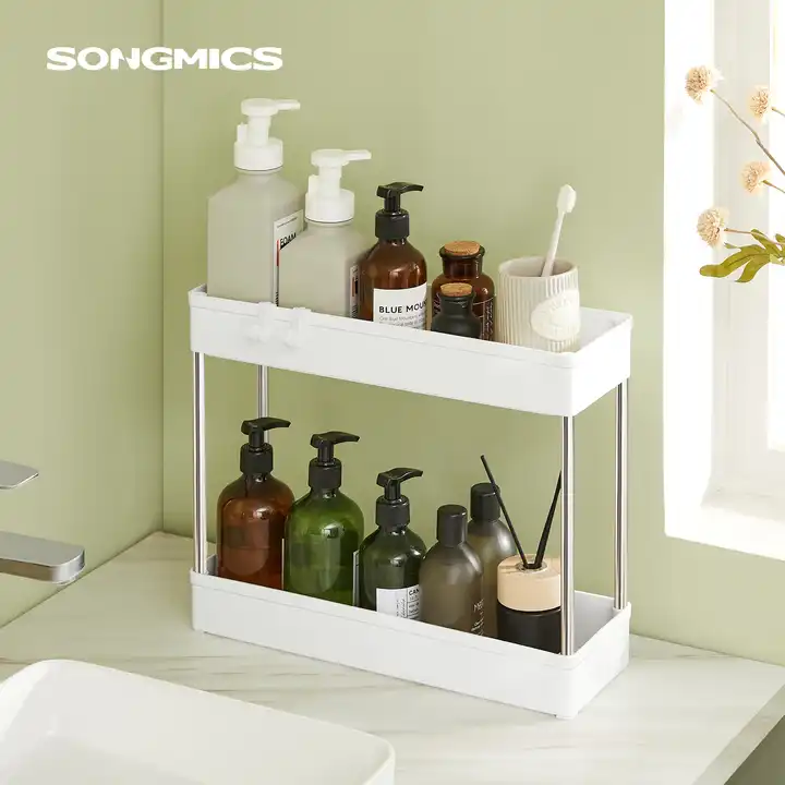 songmics under bathroom sink storage spice