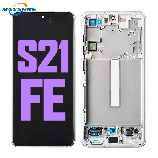 Wholesale OLED Digitizer Replacements Original Mobile Phone LCD Touch Display Screen for Samsung Galaxy S21 FE