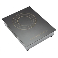Table de cuisson à induction infrarouge électrique intégrée 2300W avec chauffage rapide, commande tactile, verrouillage de sécurité, minuterie, cuisine moderne