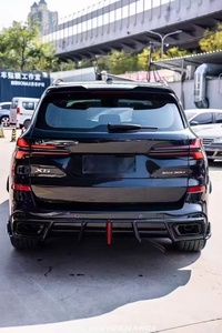 Diffusore Posteriore Nero Lucido in ABS per BMW G05 <span class=keywords><strong>X5</strong></span>, Stile Lampada per Paraurti Posteriore <span class=keywords><strong>X5</strong></span> <span class=keywords><strong>M</strong></span> Sport 2019-2025, Kit Carrozzeria <span class=keywords><strong>X5</strong></span> - Product Image 4