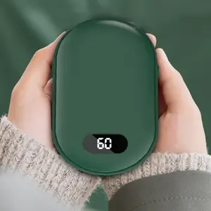 2023 YiPin OEM ODM USB Rechargeable Reusable Portable Pocket Cute Custom Electric Hand Warmer Hothands Gift Sets Power Bank