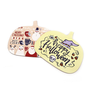 ของตกแต่งบ้าน DIY, ของแขวนไม้, งานฝีมือ, ของขวัญ, สไตล์ฮาโลวีนใหม่, ชิ้นไม้ตกแต่ง - Product Image 5