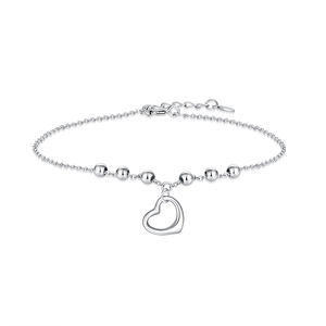 <span class=keywords><strong>Xlove</strong></span> – bijoux de saint-valentin avec breloque en forme de cœur, Bracelet à chaîne réglable, pendentif en forme de cœur, bijoux pour femmes - Product Image 1