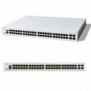 Cisco Catalyst 1200 C1200-48P-4X, commutateur Cisco intelligent à 48 ports, montable en rack, avec 48 ports PoE - Product Image 2
