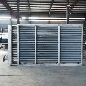 Echangeur de chaleur refroidi par air Condenseur de refroidissement pour centrale électrique Chaudière Refroidissement haute température des <span class=keywords><strong>gaz</strong></span> d'échappement Récupération de la chaleur résiduelle - Product Image 1