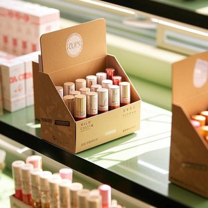 Tùy chỉnh hiển thị các tông hộp SRP Kệ sẵn sàng bao bì gấp xé PDQ lưu trữ khay bán lẻ truy cập hàng đầu hiển thị đơn vị - Product Image 2