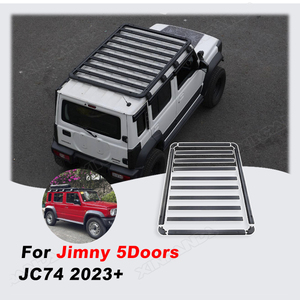 Nuovo portapacchi per tetto a 5 porte Jimny Carrier Kit piattaforma in alluminio per Suzuki XL Jimny Wagon JC74 2024 2025 deserto portapacchi - Product Image 1